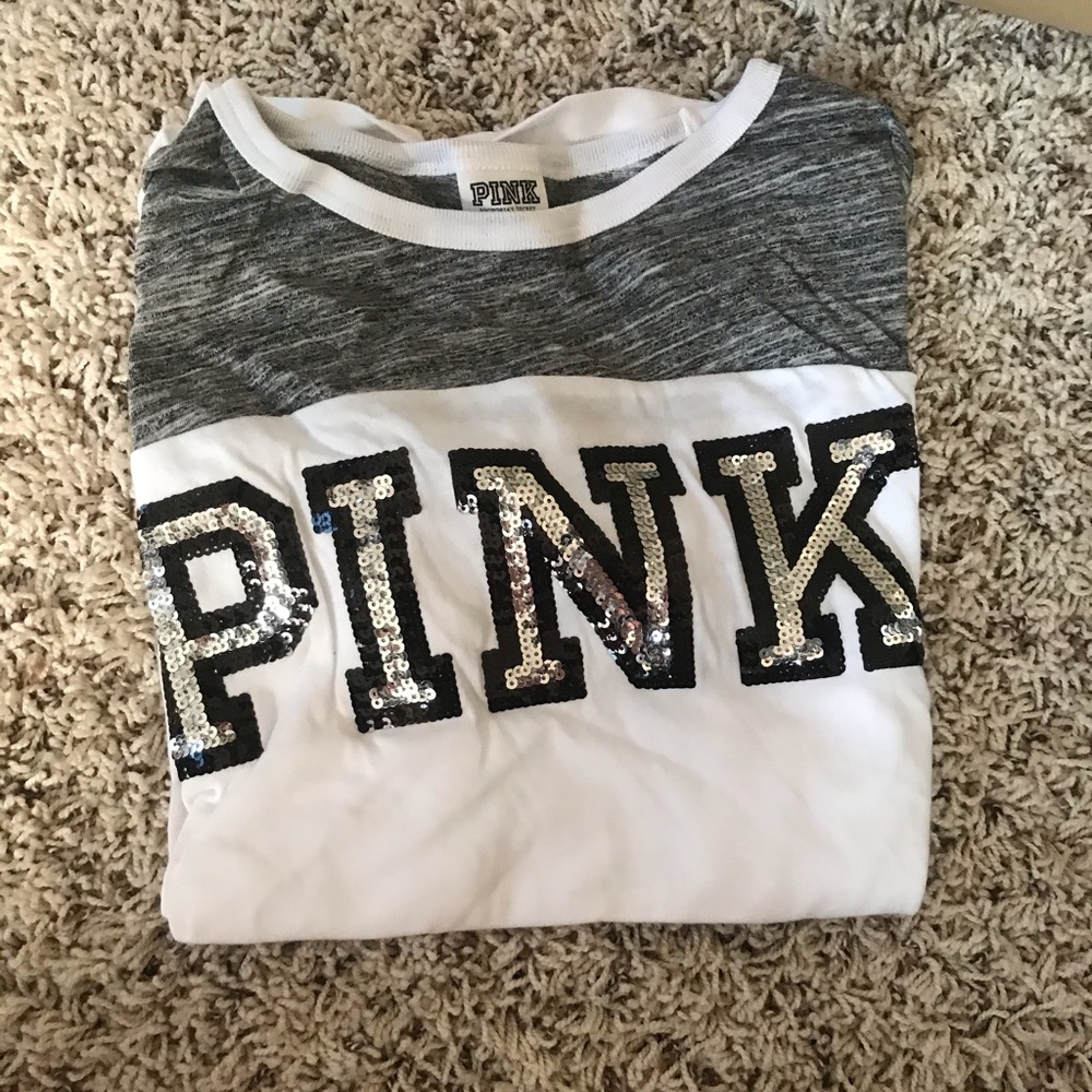 Victoria Secret Pink Set of 3 Tees Brand New